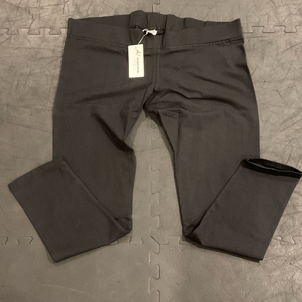 Oh! Mamma Black Leggings